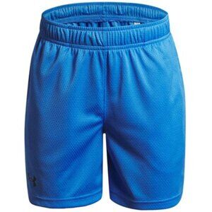 Under Armour - Boys Tech Mesh Shorts, size small US boys, color blue.